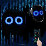 Halloween Face Masks Full Color LED Luminous Mask Face Changing Mask Party Bar Props.