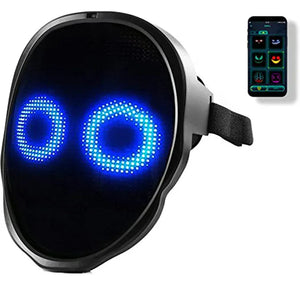 Halloween Face Masks Full Color LED Luminous Mask Face Changing Mask Party Bar Props.