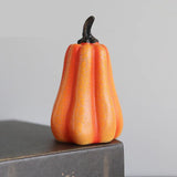 New Halloween Pumpkin Lantern Simulation Pumpkin LED Candle Lamp Resin Luminous Pumpkin.